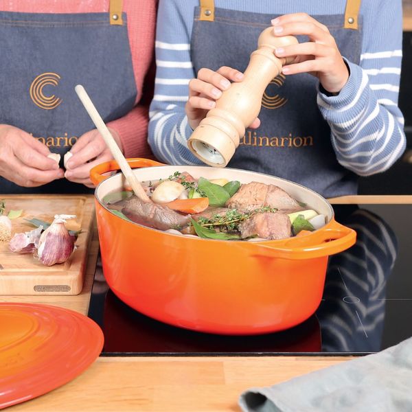 Cocotte ovale 29 cm Volcanique